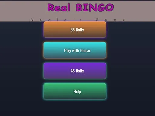เกมส์ BINGO Real
